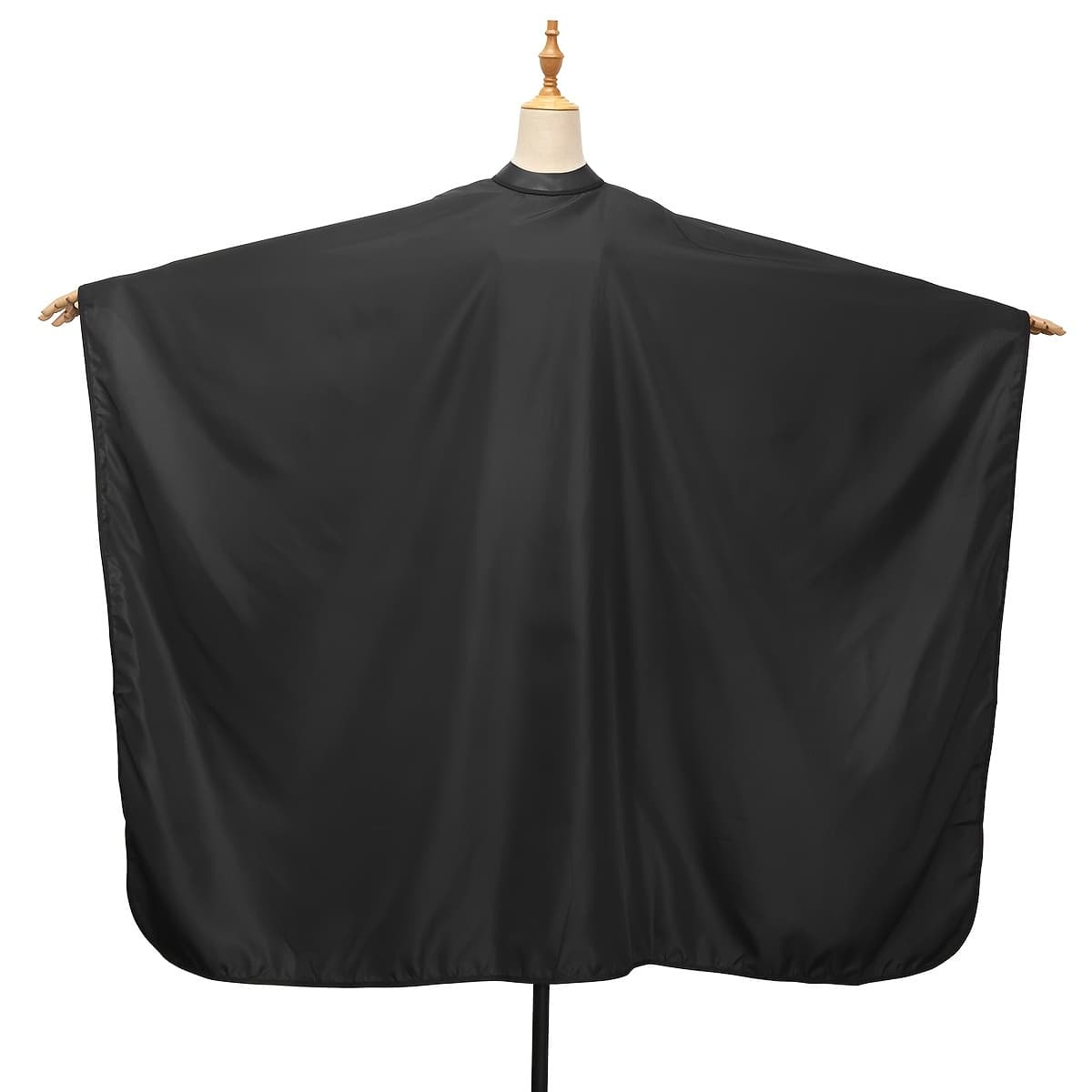 TEMU New -collar Haircut Cape, Made Of Spring Yarn Material, Suitable For Home Or Barber Use As A Haircut Cape Or Haircut Apron