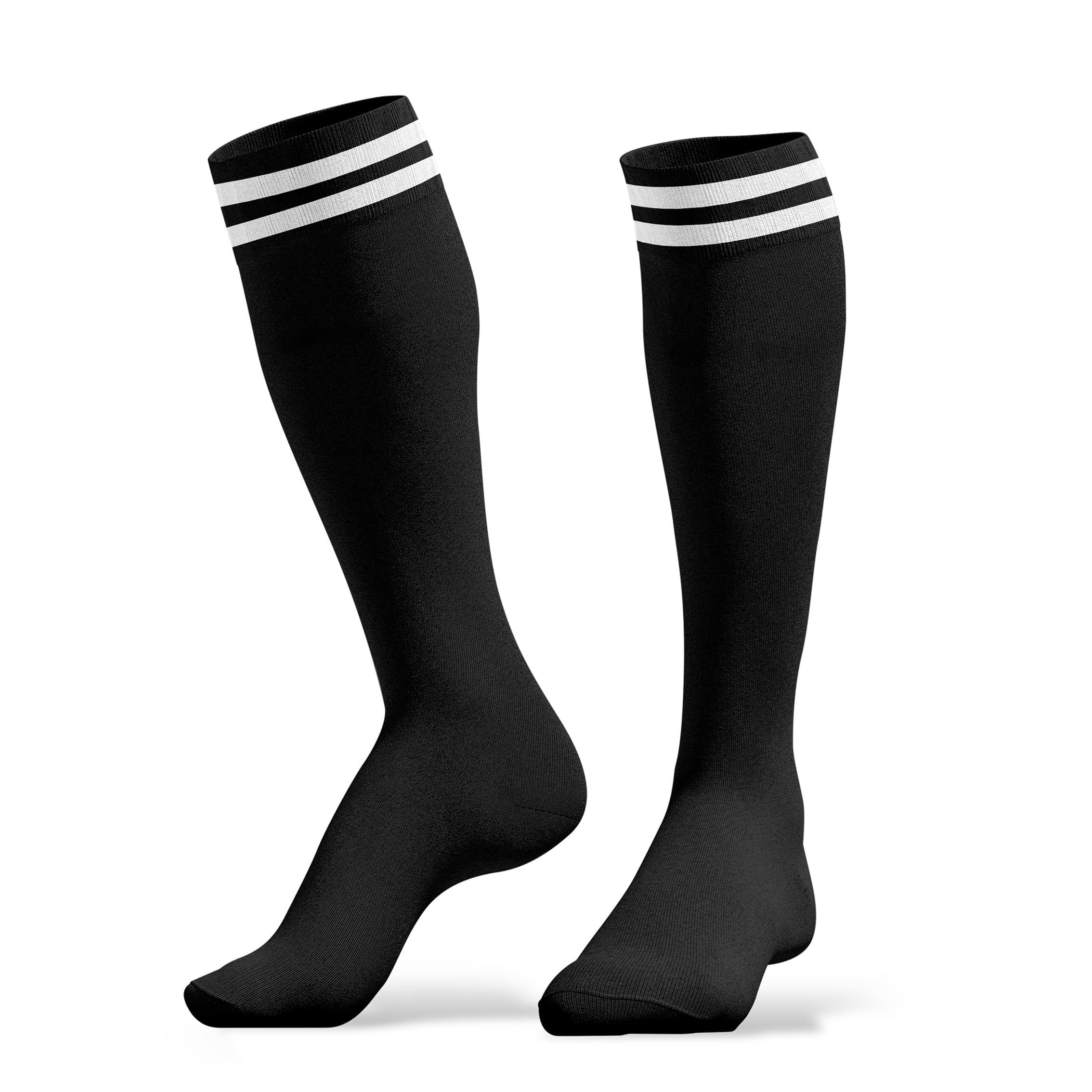 TEMU 1 Pair Football Socks For Youth Adult, Breathable Non-slip Sport Soccer Socks For Outdoor Cycling Climbing Running Summer, Unisex Style High Stockings
