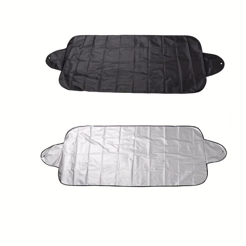 TEMU Winter Car Snow Cover Portable Foldable Car Windshield Cover Sunshade Snow Cover Against Winter Heavy Snow