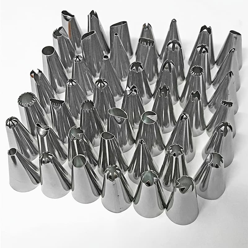 TEMU 48pcs Cream Piping Nozzles