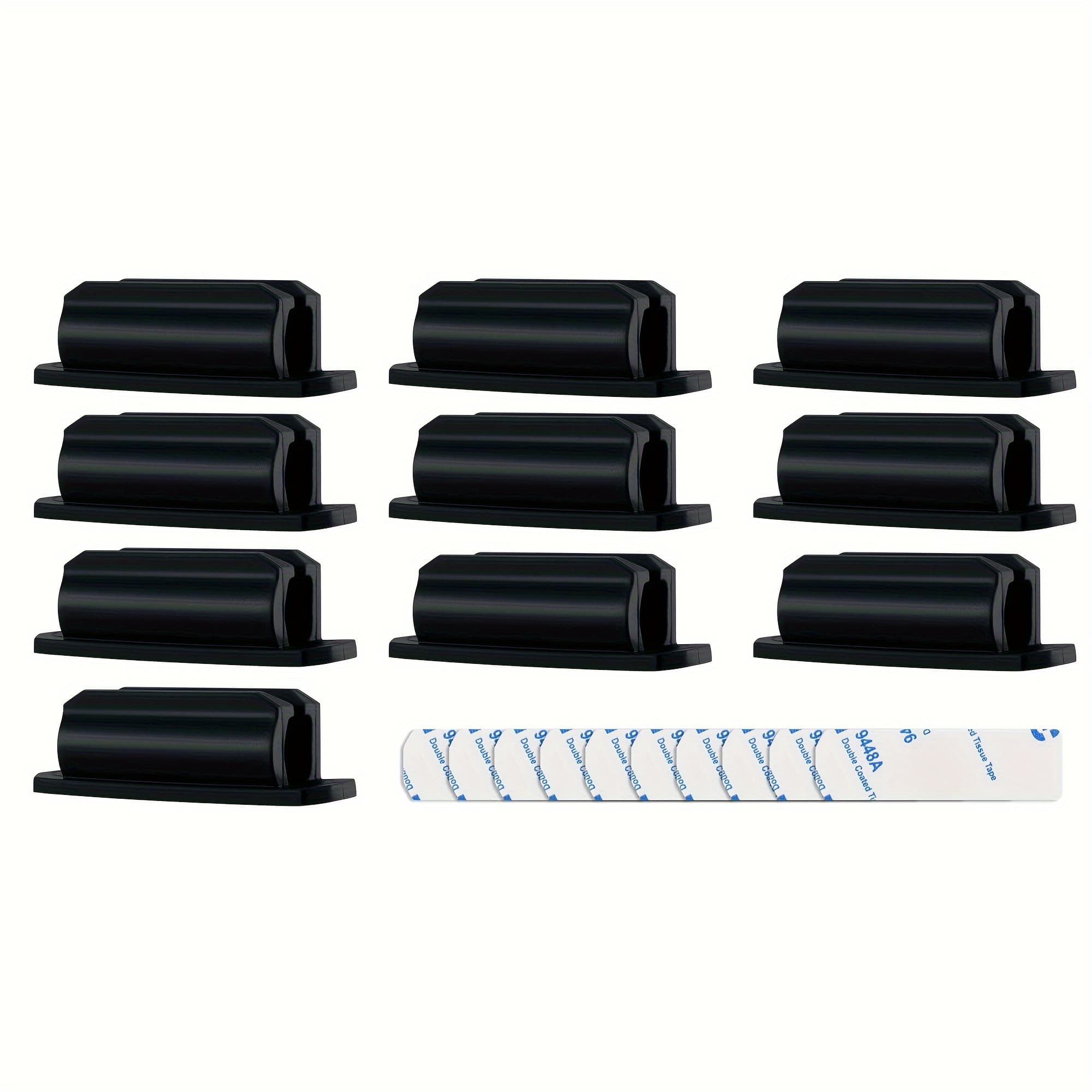 TEMU 10pcs Of Pen Holder, Adhesive Pen Holder For Desk Or Any Surface, Pencil Holder & Marker Holder, Teacher Supplies For Classroom And Office Desk Accessories