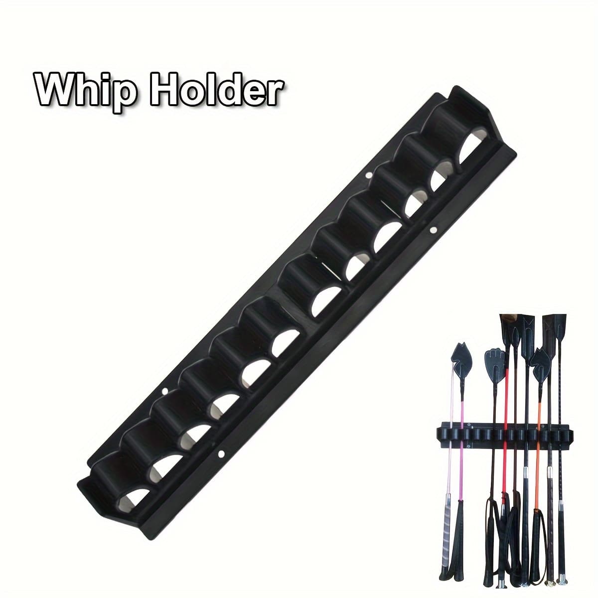 TEMU Whip Holder - Stable Accessory, Spur And Whip Storage Rack