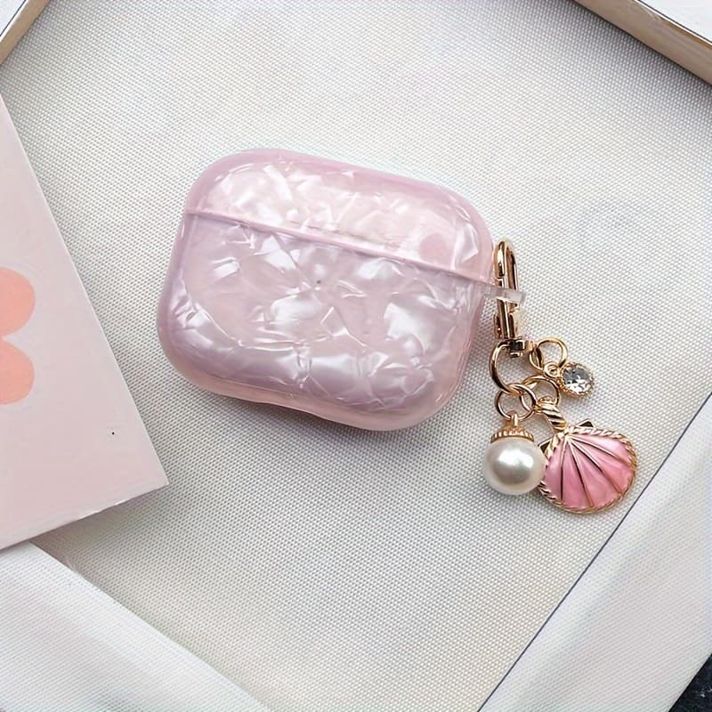 TEMU Pattern Plus Shell Pendant Suitable For Airpods Pro Earphone Case Airpod1/2 Earphone Case Airpod 3 Protective Case