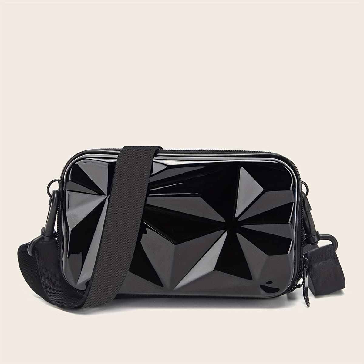 TEMU Women's Mini Luggage Box Multi Functional Crossbody Fashion Shoulder Phone Bag