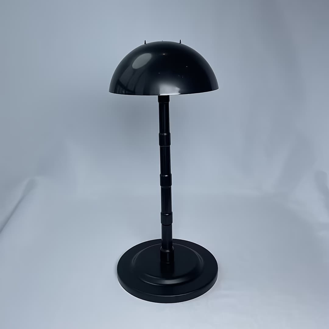 TEMU Wig & Hat Display Stands Mushroom Bracket Plastic Portable Wig Display Stands
