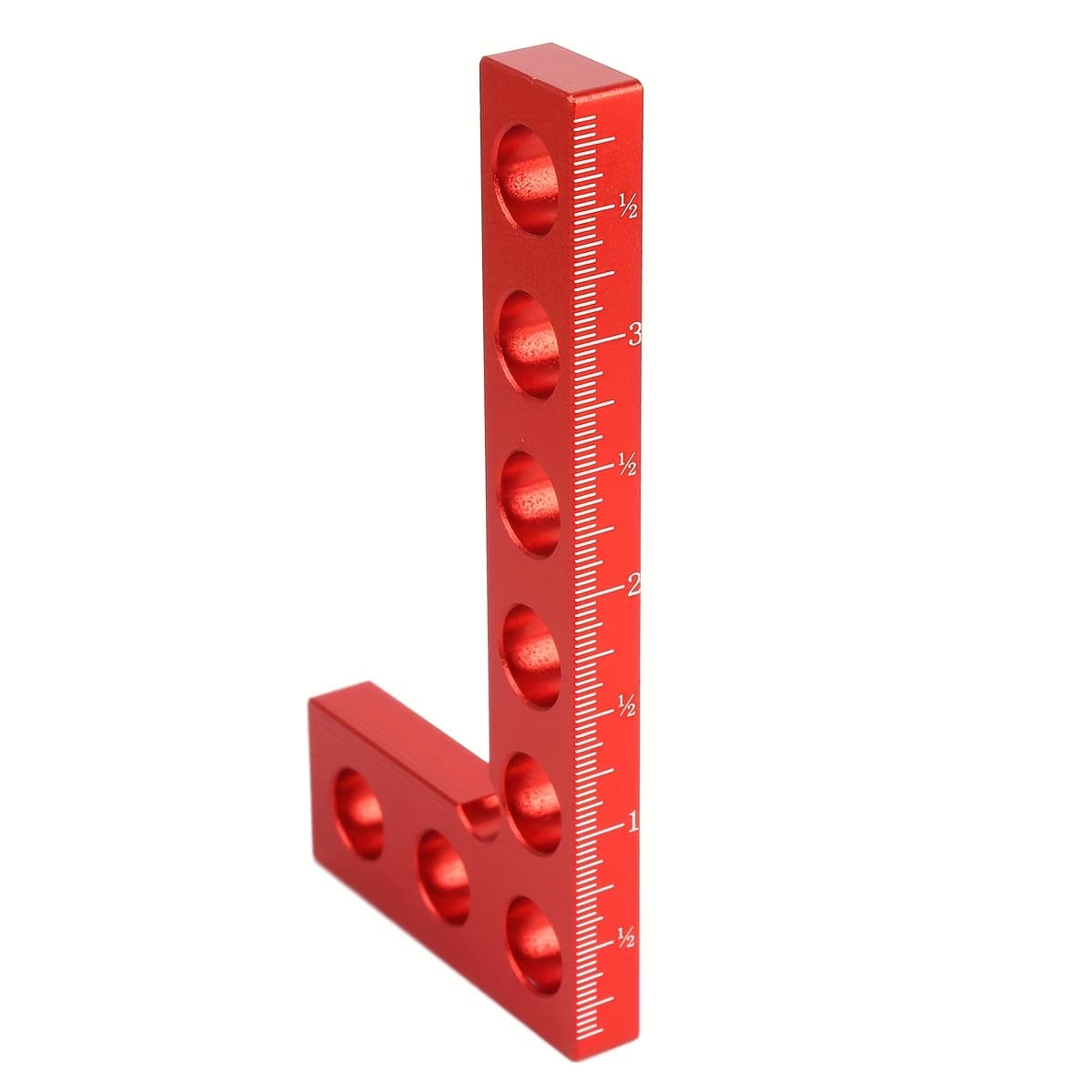 TEMU 1pc Woodworking 90 Degree Precision Square Edge Marking Tool Aluminum Carpentry Pocket Marking Square Gauge