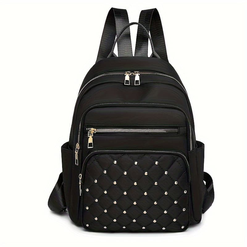 TEMU Women's And Men's Autumn Winter Casual Backpack, Christmas Gift, Multi-pocket, Large Capacity, Fashionable, And Wear-resistant, Suitable For Commuting Travel