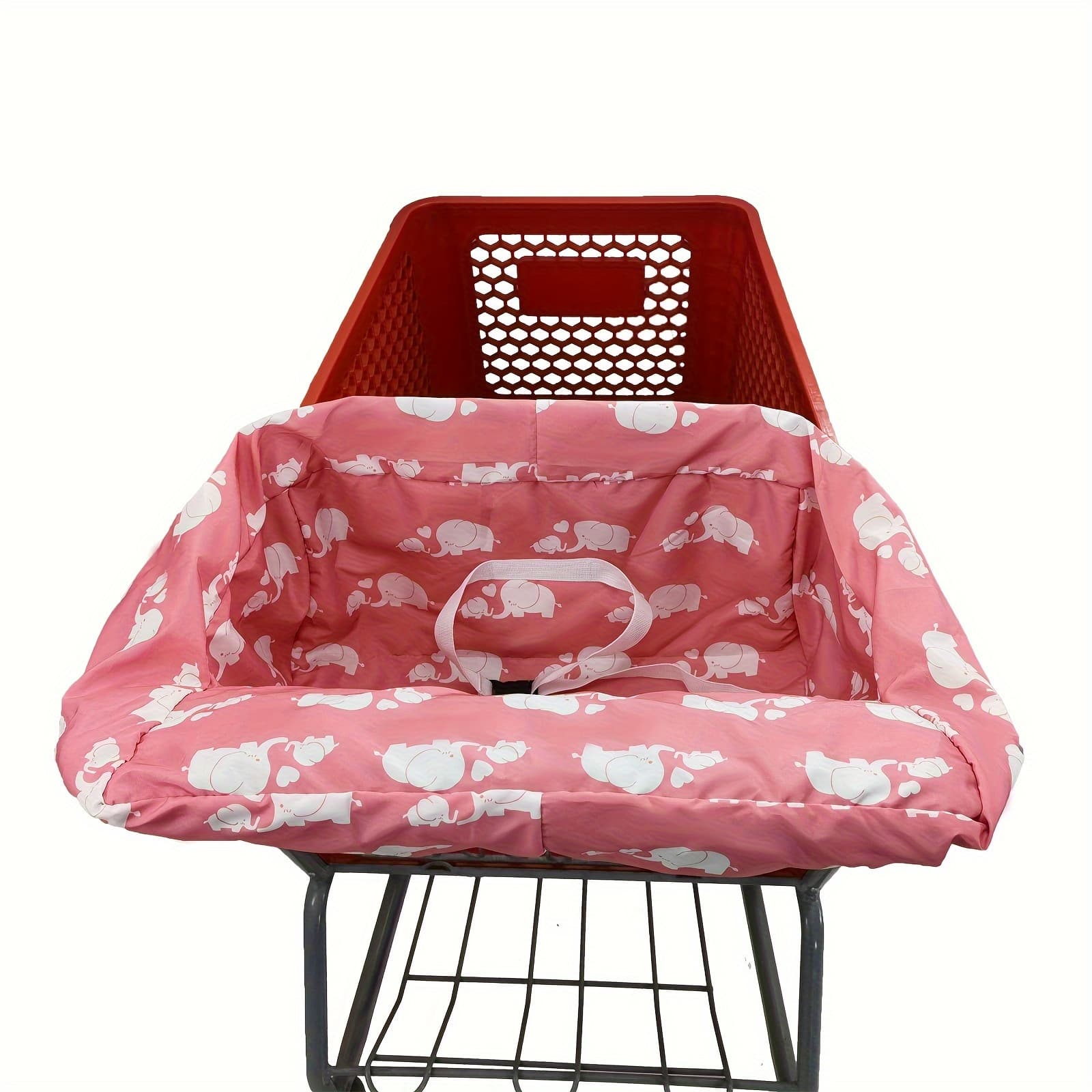TEMU Supermarket Shopping Cart Seat Cushion, High Chair Cover, Daily Protective Cushion