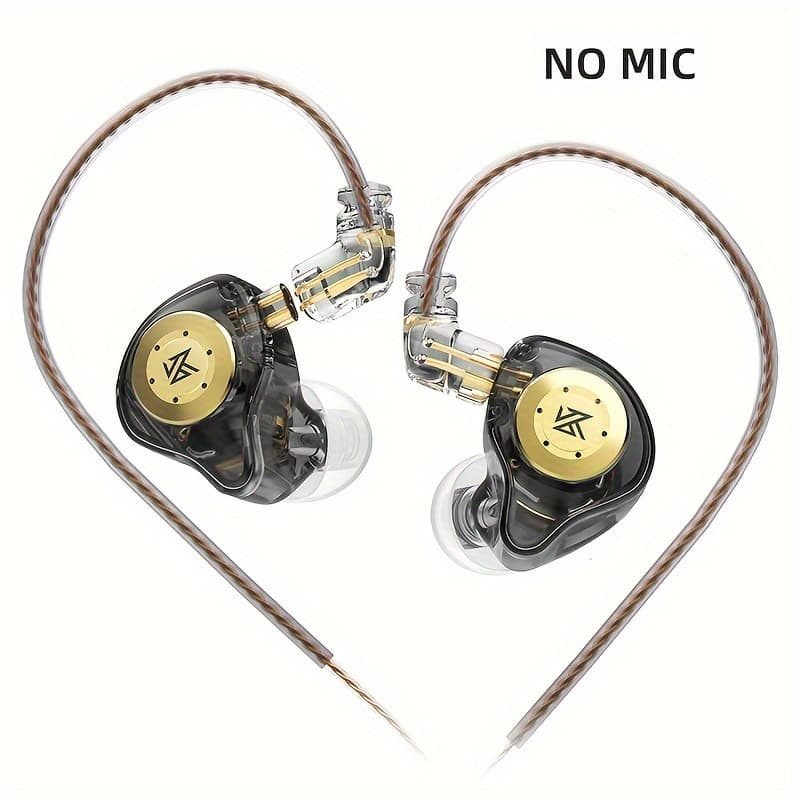 TEMU Kz Edx Pro Dynamic In Ear Earphone Hifi Dj Monitor Earphones Earbud Sport Noise Cancelling Headset