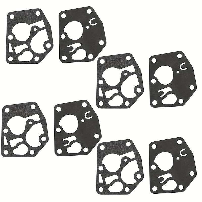 TEMU 4 Set 795083 Carburetor Carb Diaphragm Gasket Kits For & Engine Lawn Mower Replacement 495770