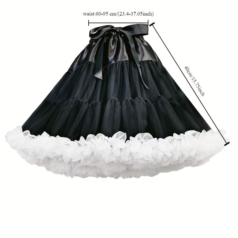 TEMU Skirt Cloud Boneless Soft Tulle Skirt Skirt Lining Fluffy Skirt Half Skirt Mesh Skirt