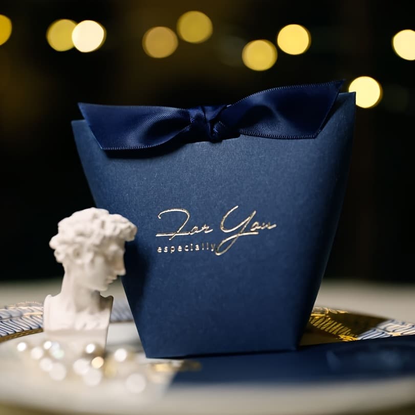 TEMU Gift For Her/him 10pcs For You Gift Boxes Wedding Candy Cookie Box Birthday Wedding Favors For Guest Business Bags To Pack Products Wedding Birthday Baby Shower Party Decorate