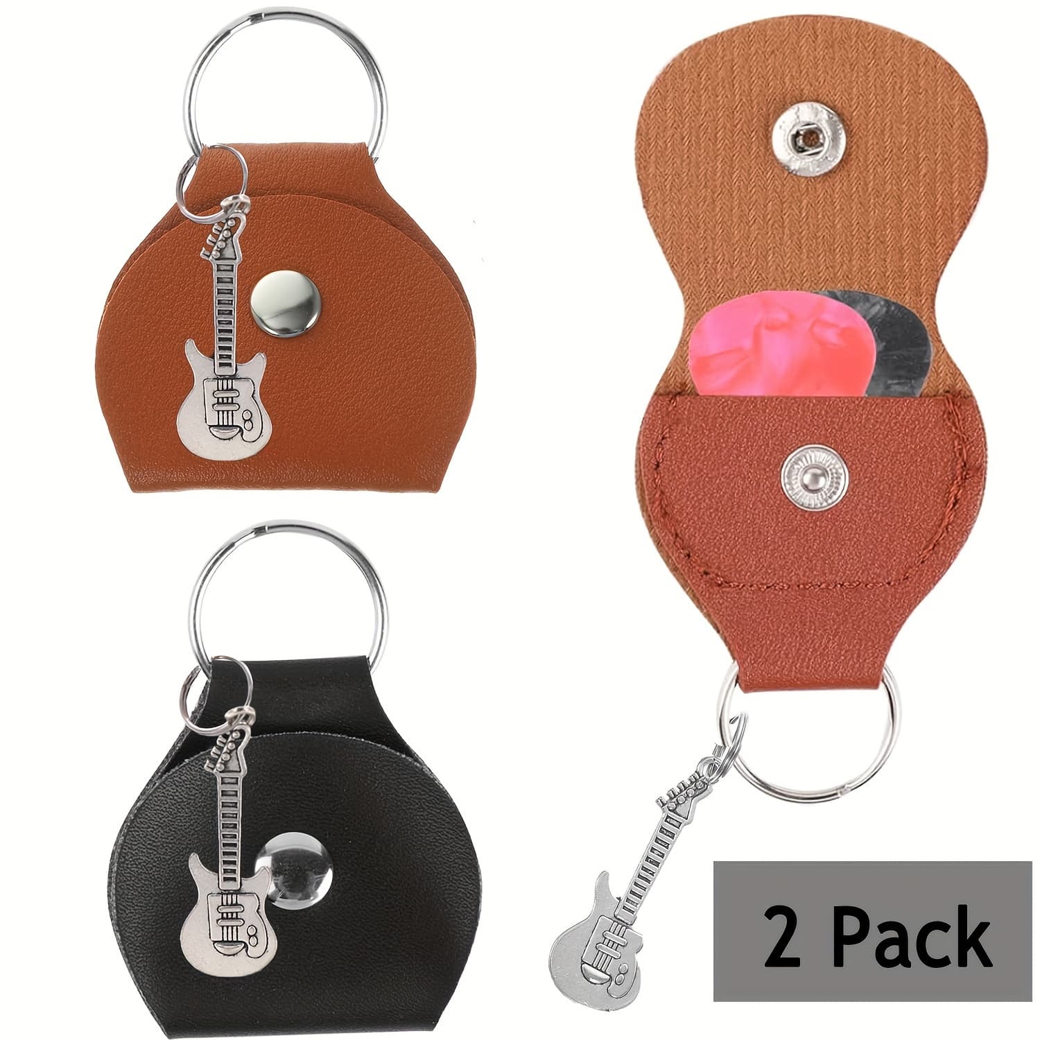TEMU A Set Of 2 Guitar Storage Boxes With Guitar Hangers