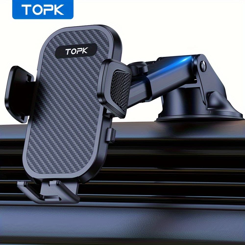 TEMU Phone Stand Holder For Car Mount Automobile Cell Phone Holder Car Mount Universal Dashboard Mount For All Smartphones