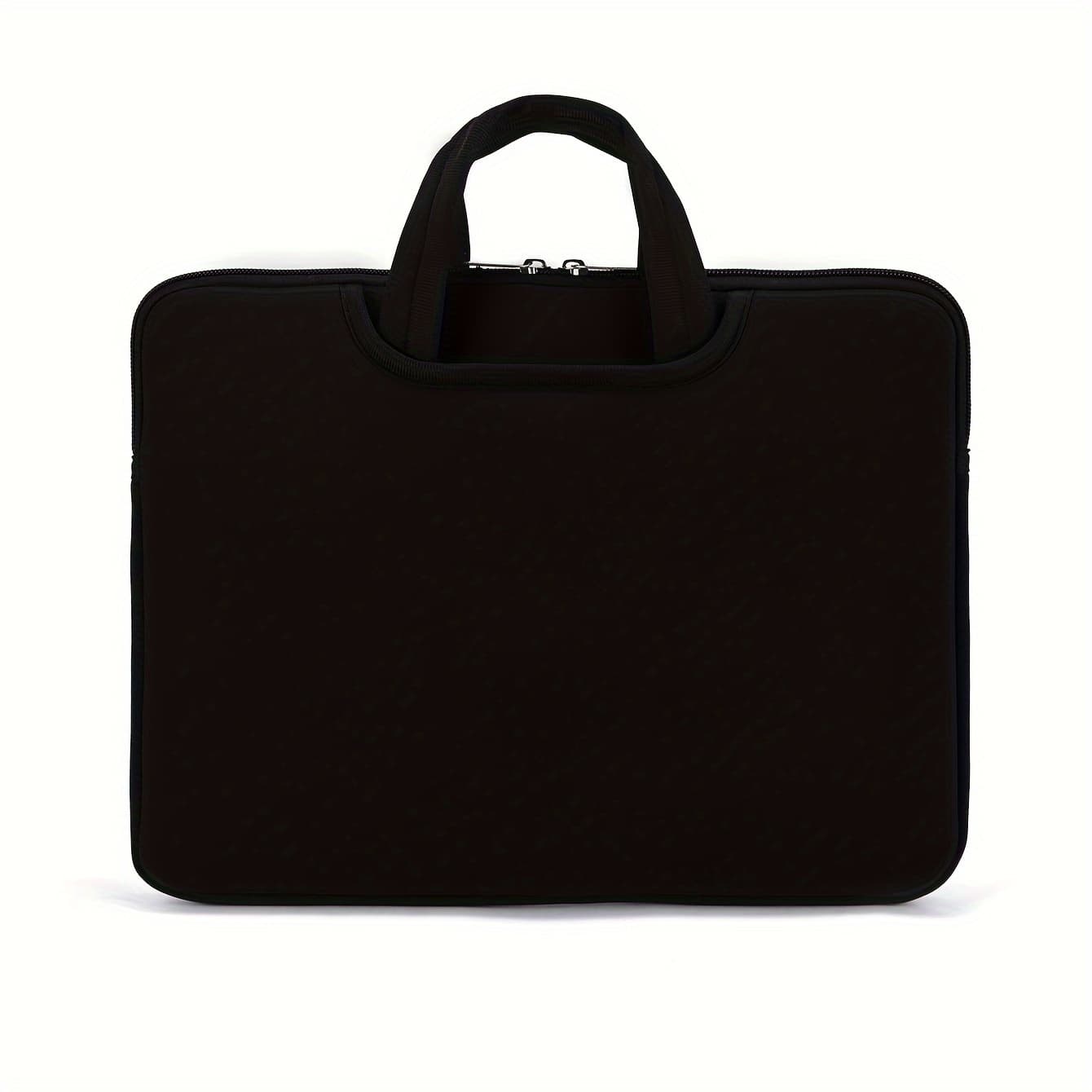 TEMU Laptop Bag Computer Backpack With Front And Rear Pockets For Mouse And Power Adapter, Suitable For Of Laptops (11", 12", 13", 14", 15.6", 16", 17")