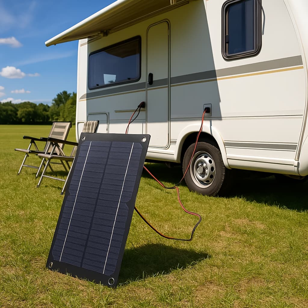 TEMU 2026 Upgraded 18v Panel Kit With 100a Charge Controller, No Battery Storage Function, Expandable Design, Use, Suitable For Rv, , Outdoor Power Supply, And Emergency Use