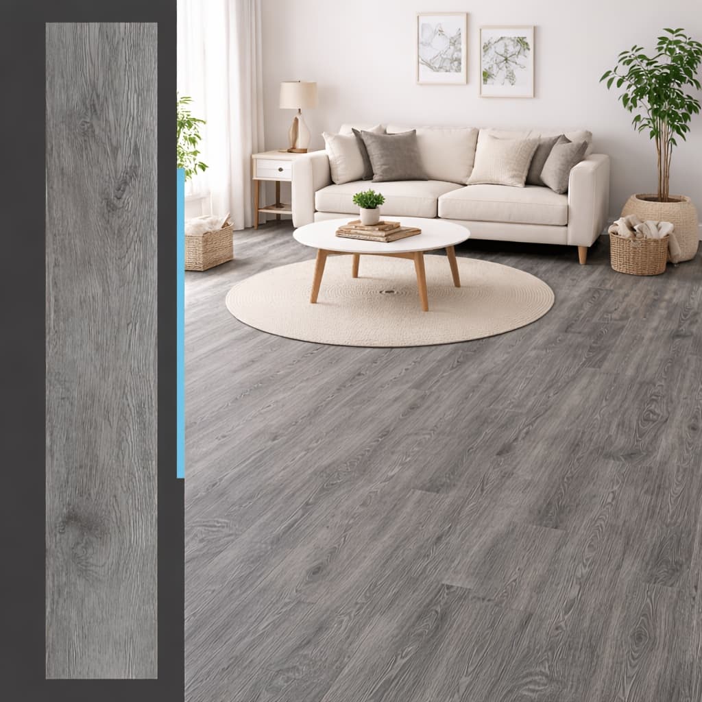 TEMU Peel And Stick Floor Tiles 36-pack, Waterproof Vinyl Flooring Planks 36"x6", Easy Diy Install, Renter Friendly, Cover 54