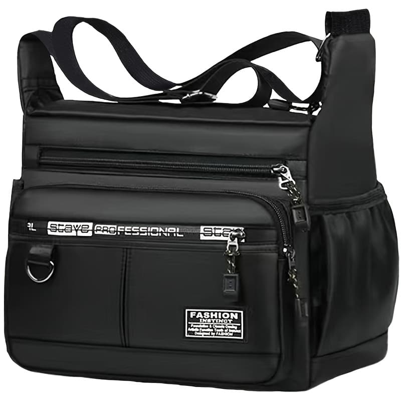 TEMU Neutral Square Bag, Men's And Women's Shoulder Bag, Backpack With Multiple Pockets, Casual Crossbody Bag [random Pull , Random Banner Letters]