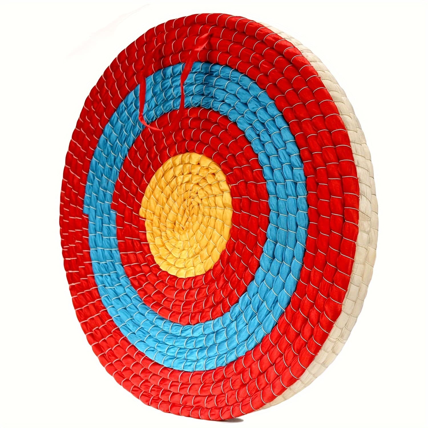 TEMU Outdoor Portable Round With Stand, Universal Mixed Color, Thickened Rattan Material, Durable And Easy To Set Up