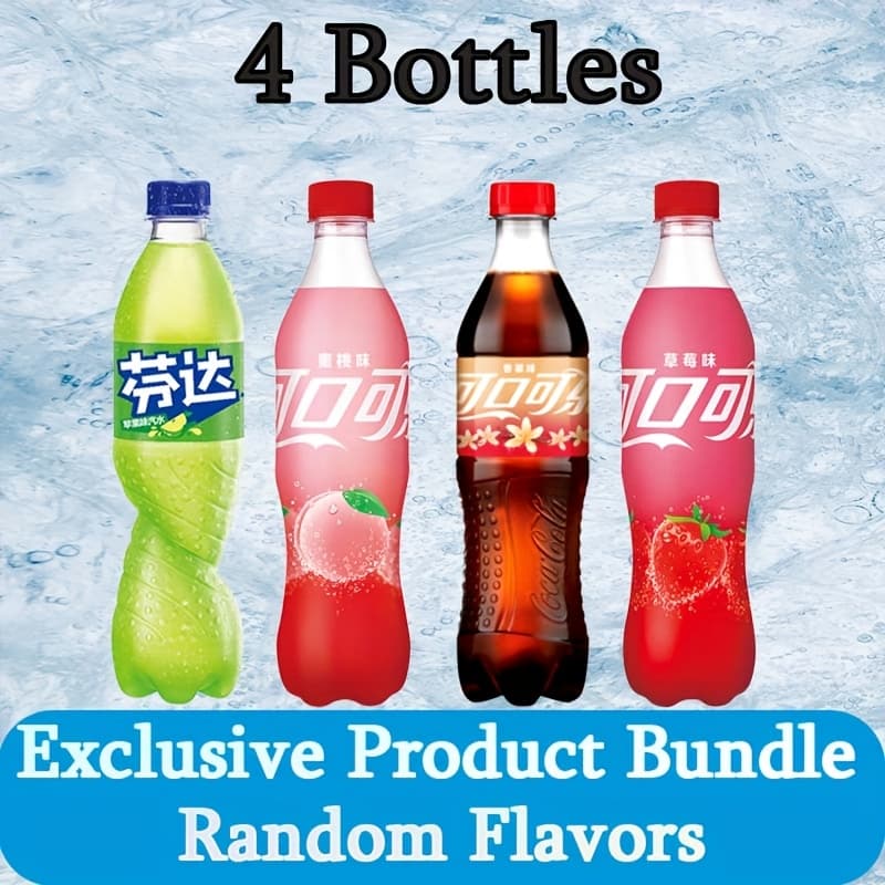 TEMU Coca Cola Coke And Mix Flavors Randomly 500ml X 4/8 Packs