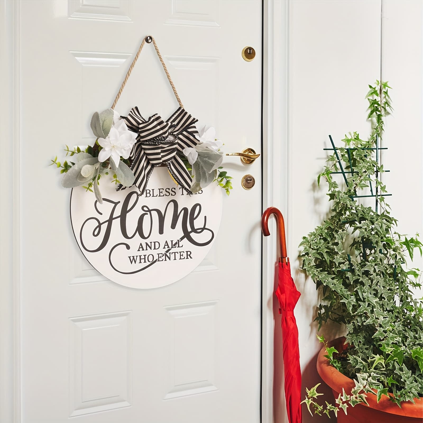 TEMU Welcome House Sign
