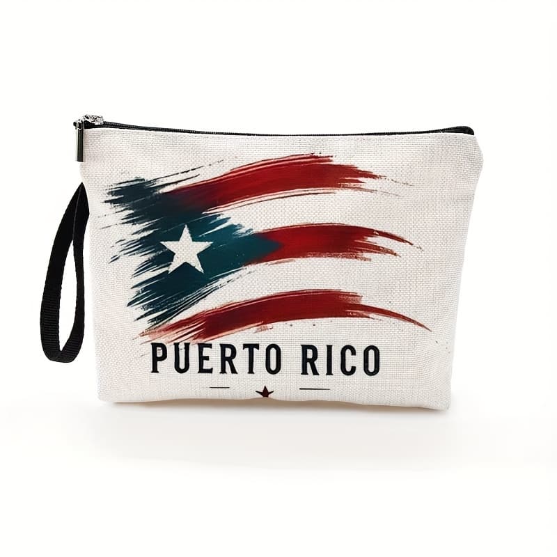 TEMU 1pc Women's & Unisex Cosmetic Makeup Bag With Cultural Design - Spacious Travel-friendly Makeup Suitable For Daily Use, Gift For Women &, 6.7 X 9.9 Inches