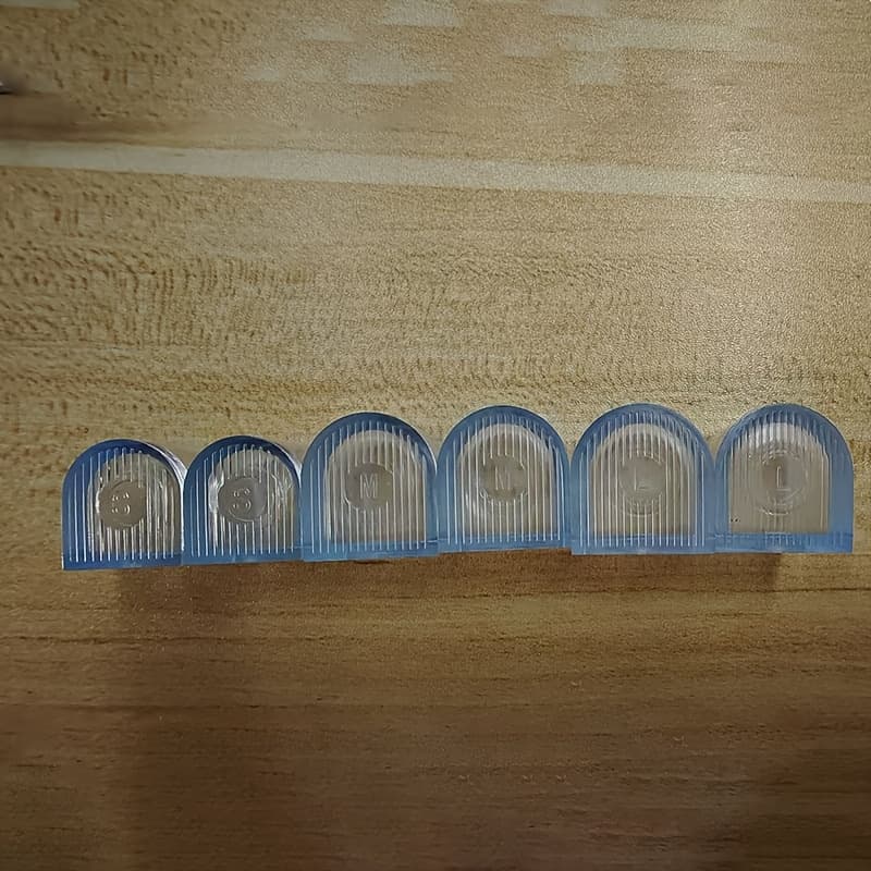 TEMU Set Of 6 Protectors For High Heels, Designed To Prevent Slipping For Stiletto Dance Shoes, Offering Care And Stability For Latin Dance Footwear