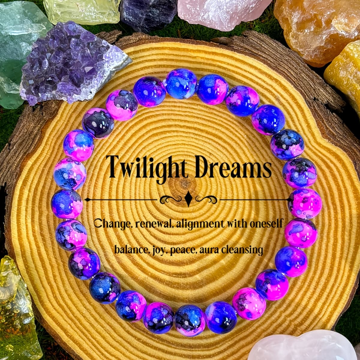 TEMU 1pc/ Bracelet Of Flame Agate Handmade Beaded Elastic Bracelet, Suitable For Men And Women To , Symbolizing Self- And Aura Purification Jewelry Holiday Gift