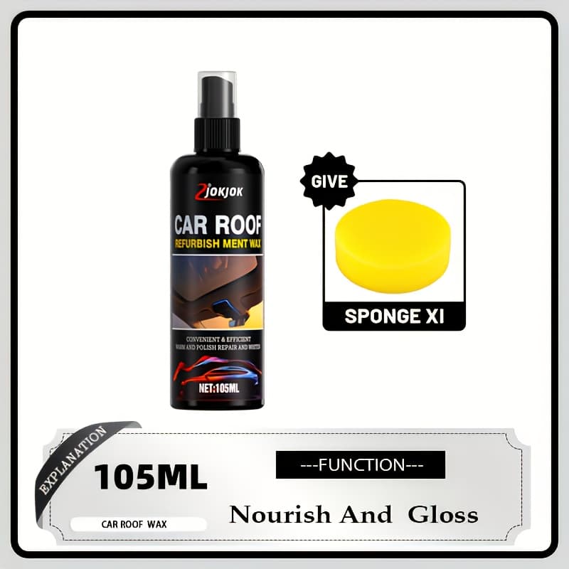TEMU Okjok Car Interior Polish Spray - Multi-surface Cleaner For Dashboard, Seats & Roof | & Odor Remover, Car Detailing Products, Car Must Haves