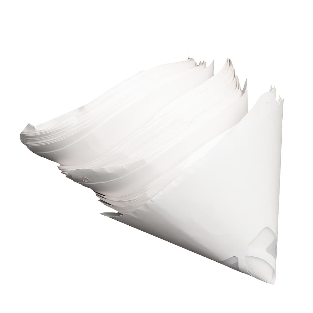 TEMU 100pcs Paint Filter Paper Spray Mesh Net Disposable Funnel Cone Filter