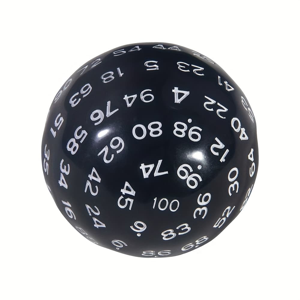 TEMU 100-sided Dice, D100 Dice, 100-sided Cube, D100 Gaming Dice, Colored 100-sided Cube