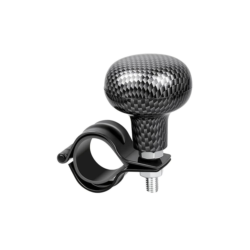TEMU Steering Wheel Knob Spinner Knobs Steering Wheel Tractor Fit For Cars, Utv, Atv, Trucks, Tractors, Boats, Golf Carts (black,brown,silvery)
