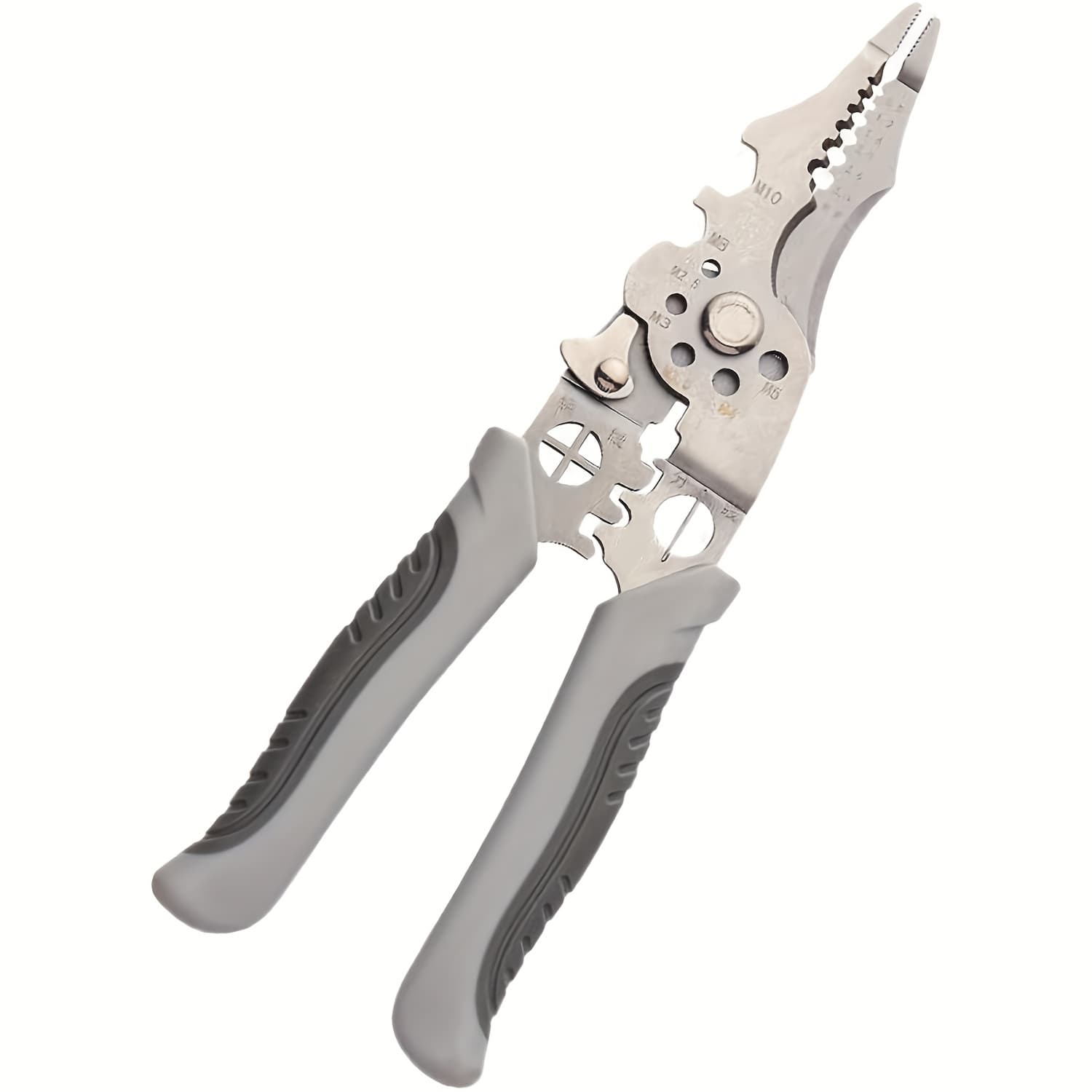 TEMU 1pc Wire Strippers Wire Cable Strippers Multipurpose Wire Stripping Tool Electrical Wire Pliers Wire Strippers,