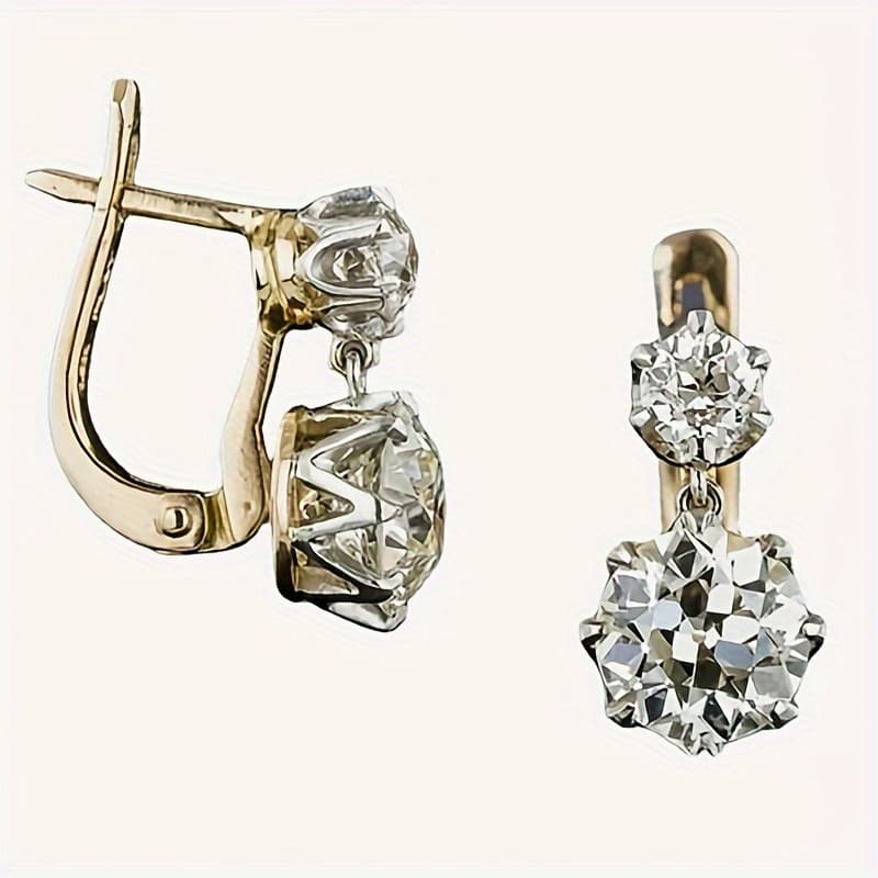 TEMU Chic And Stylish Earrings Suitable For Parties, Everyday Wear, And As For Holidays And Birthdays thumbnail 2