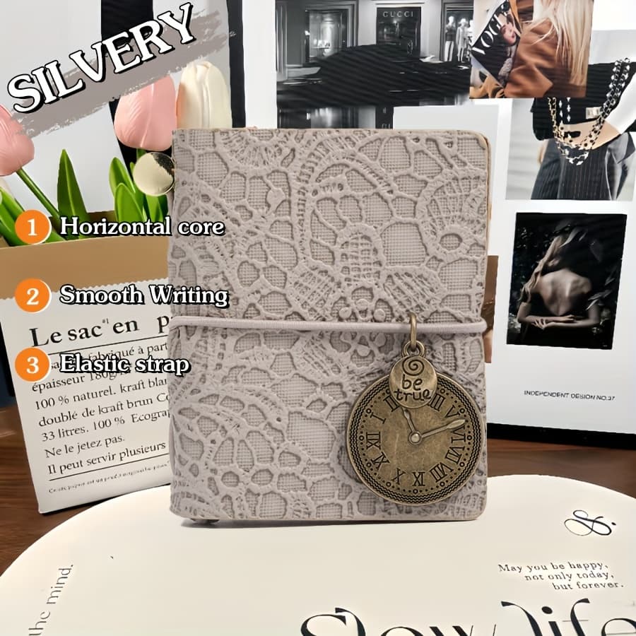 TEMU 1pc Mini Leather Notebook Pocket Sketchbook, Mini Vintage Cute Kawaii Portable Daily Planner Organizer, Travel Supplies For Halloween, Thanksgiving, Christmas