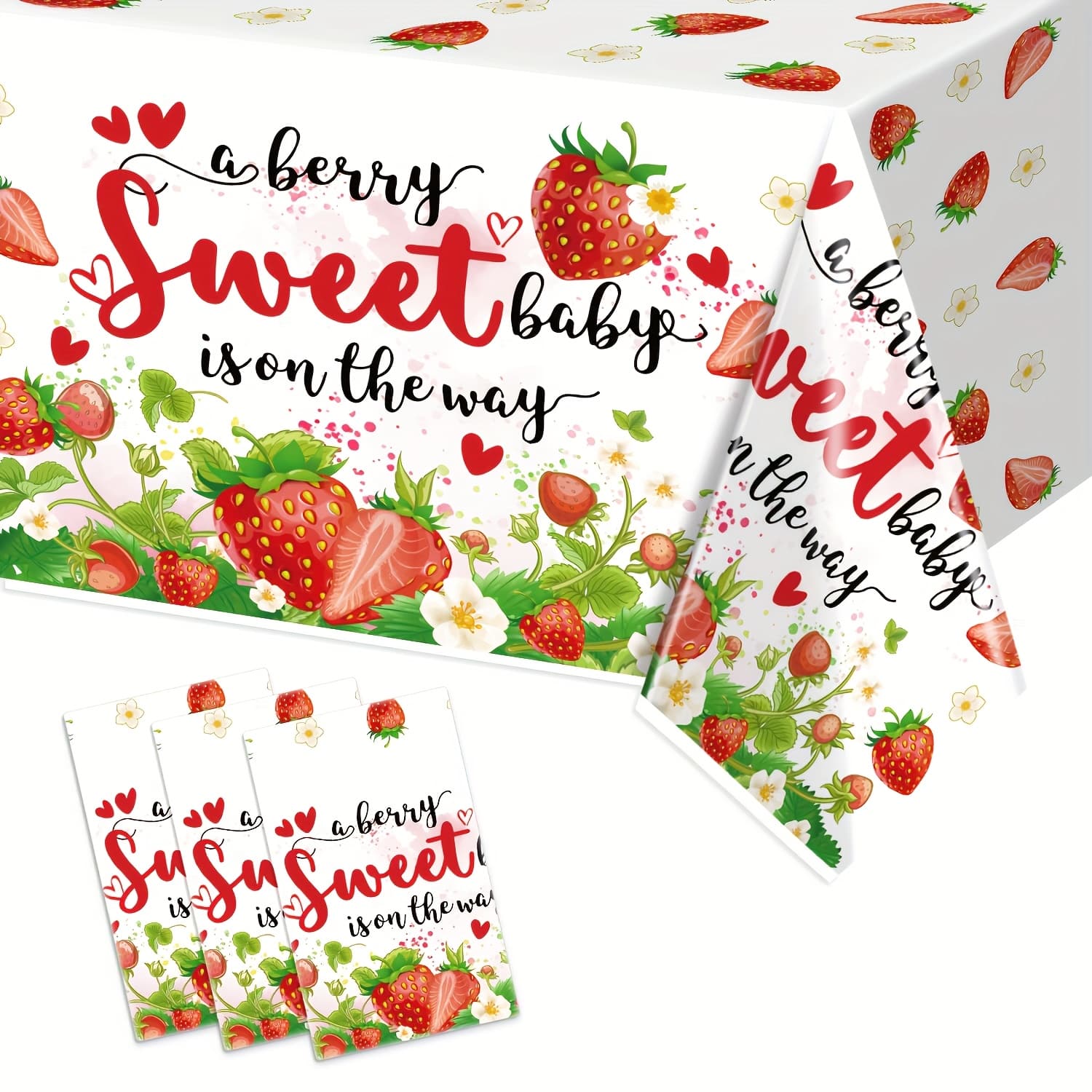 TEMU 3pcs, Disposable Tablecloths With A Theme, Perfect For -themed Birthday Parties, Bachelorette Parties, And Gift- Events