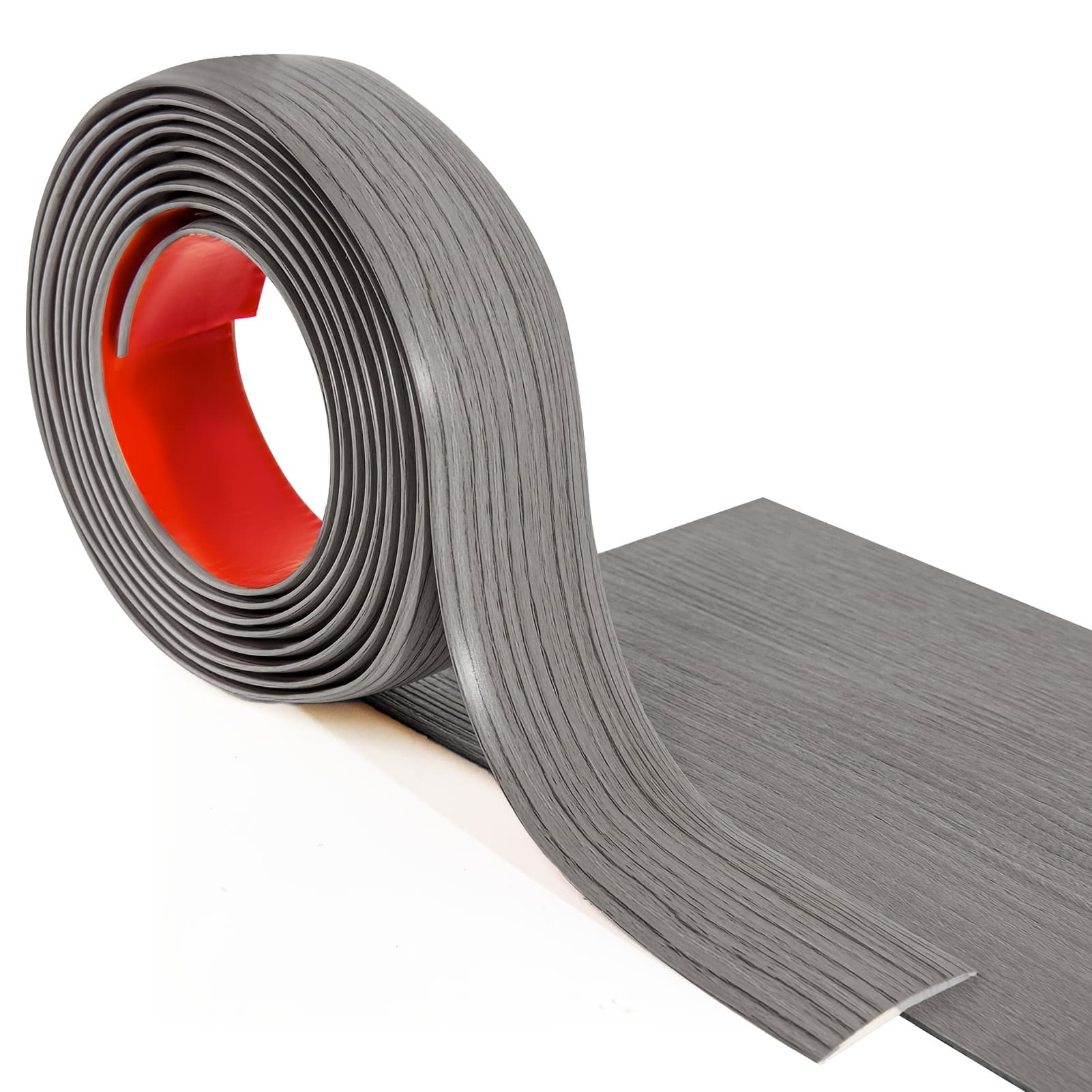TEMU 10ft Self-adhesive Skirting Board | Flexible Vinyl Molding For Flawless Floor Edges, Laminated Sheet By Abahub