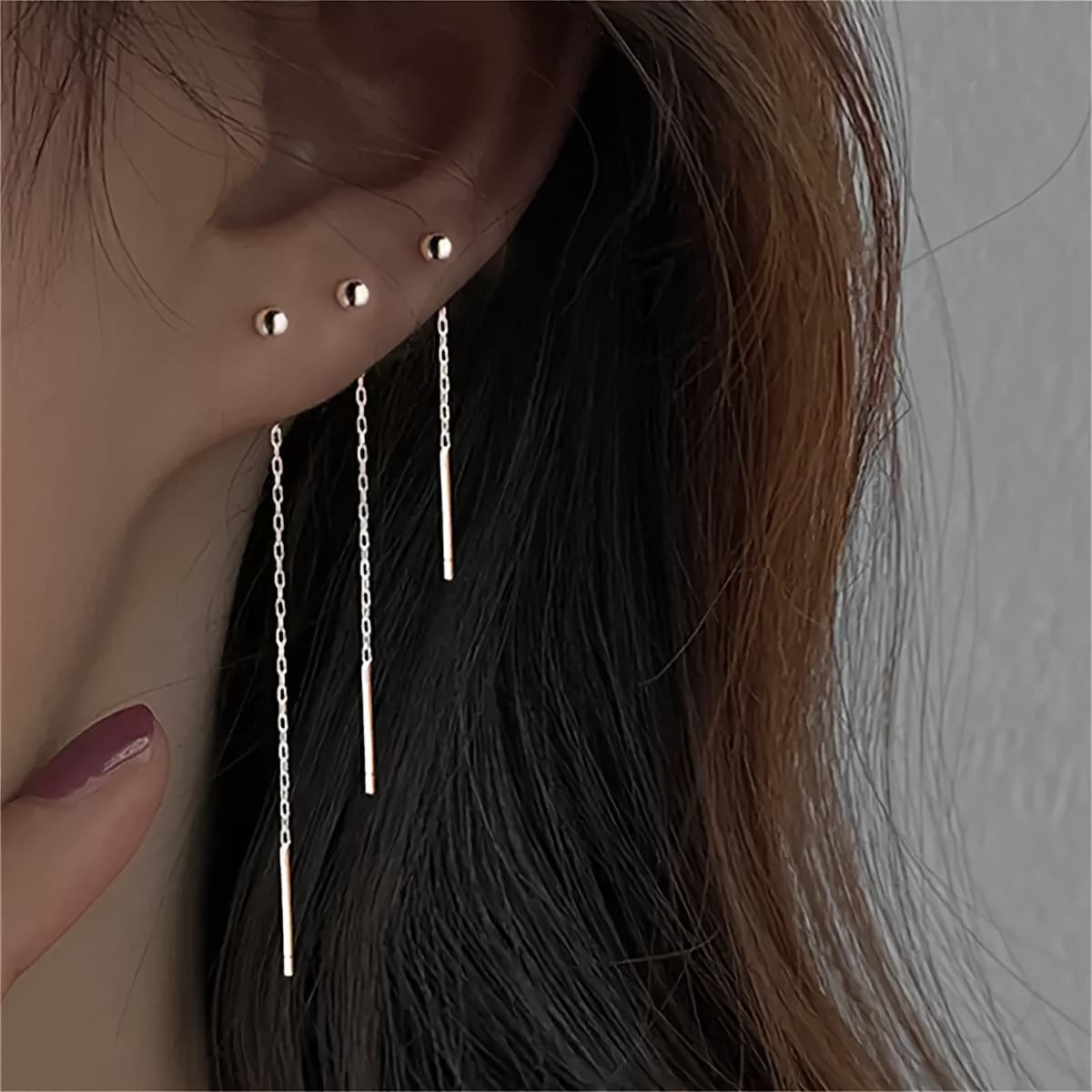 TEMU 6pcs/set Trendy Thread Set