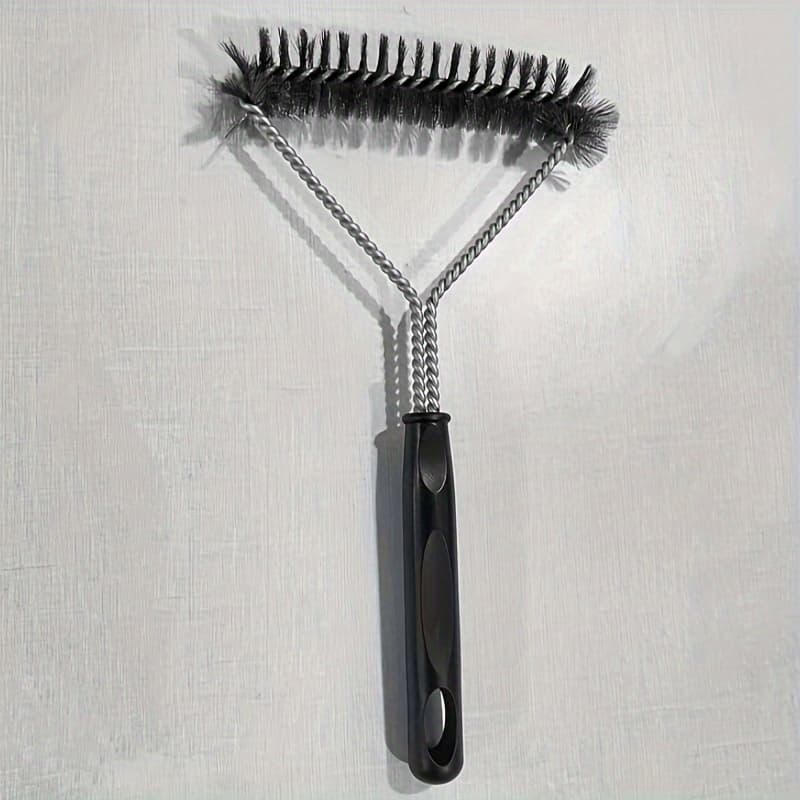 TEMU Stainless Steel Grill Brush With Reusable Bristle-free Wire, 28cm Bbq Cleaning Brush With Handle, Safe & Grill Cleaner Accessory - Perfect Gift For Men, Grill