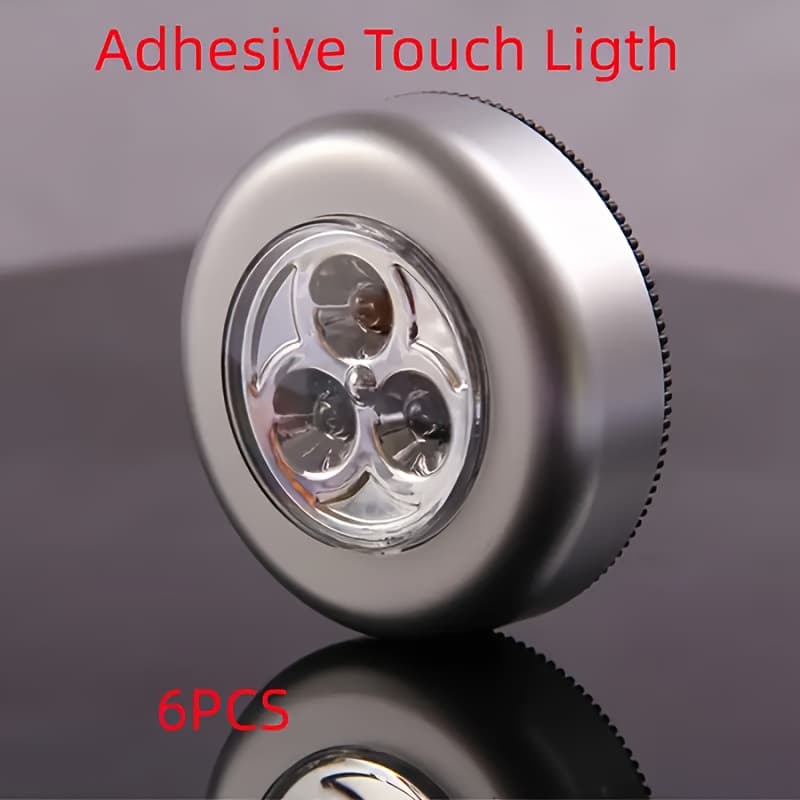 TEMU Touch Activated Led Lamps - Cordless Aa Battery Operated For Hallway, Bathroom, Bedroom, Kitchen, And Stairs