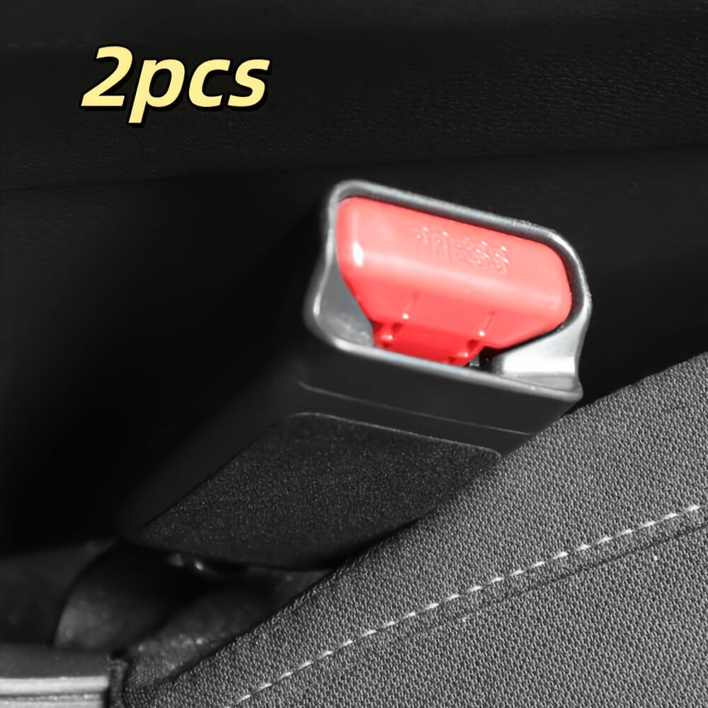 TEMU 2 Seat Belt Reinforcement Extender Fixing Kit (black 4pcs Set), To Worry About Damage, Keep The Seat Upright