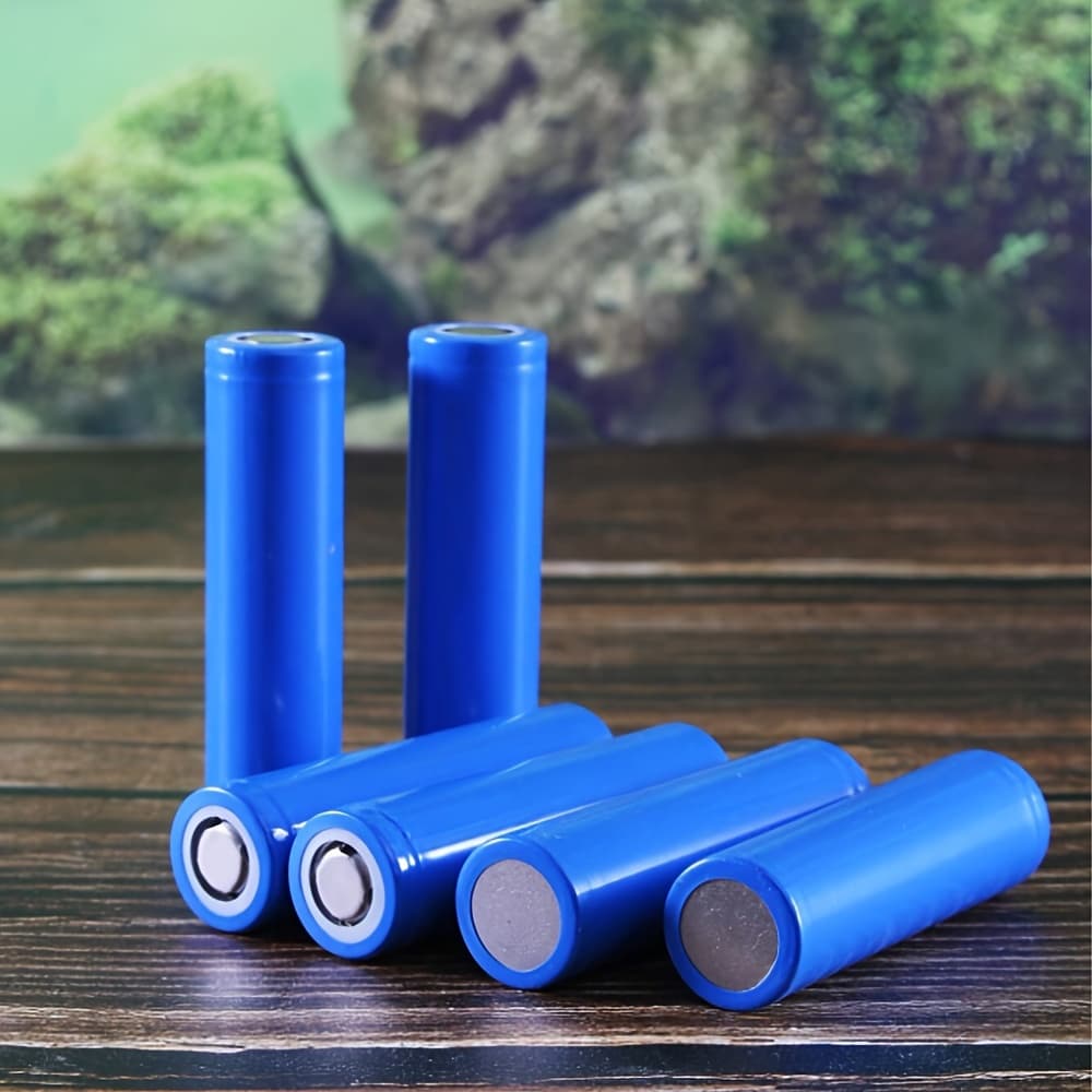 TEMU Trastki 18650 Rechargeable Battery High Capacity 3500mah 3.7v Lithium-ion/cr Icr Compatible Flat Top With 4.2v Output For Flashlights,, Drones, Small Fans, Remote Control - Pack ()