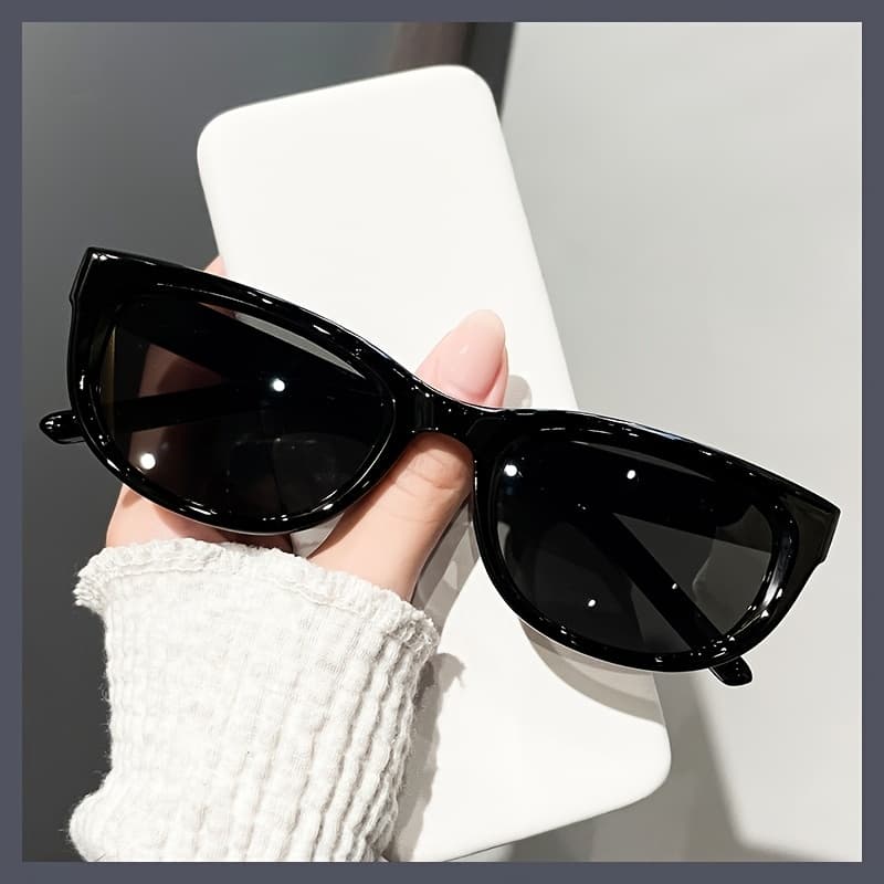 TEMU A Pair Of Cat Glasses, Women's Small Face Sunshade, Street Fashion Glasses, -proof Fashion Glasses