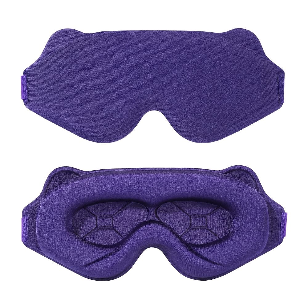 TEMU New 3d Stereoscopic Shading Sleeping Eye Mask Breathable Non-pressing Eyes Men Women Students Afternoon Nap Sleeping Eye Mask