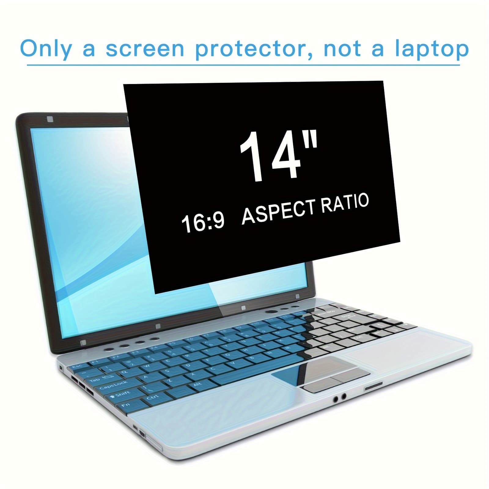 TEMU Privacy Screen Filter For 14-inch Laptops With :9 Ratio, Monitor Protector
