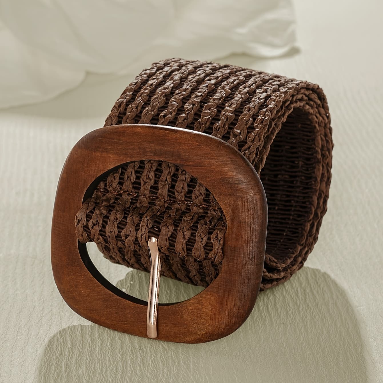 TEMU Women's Summer Pp Grass Belt Fashion Dress Bohemian Style Belt Needle Belt