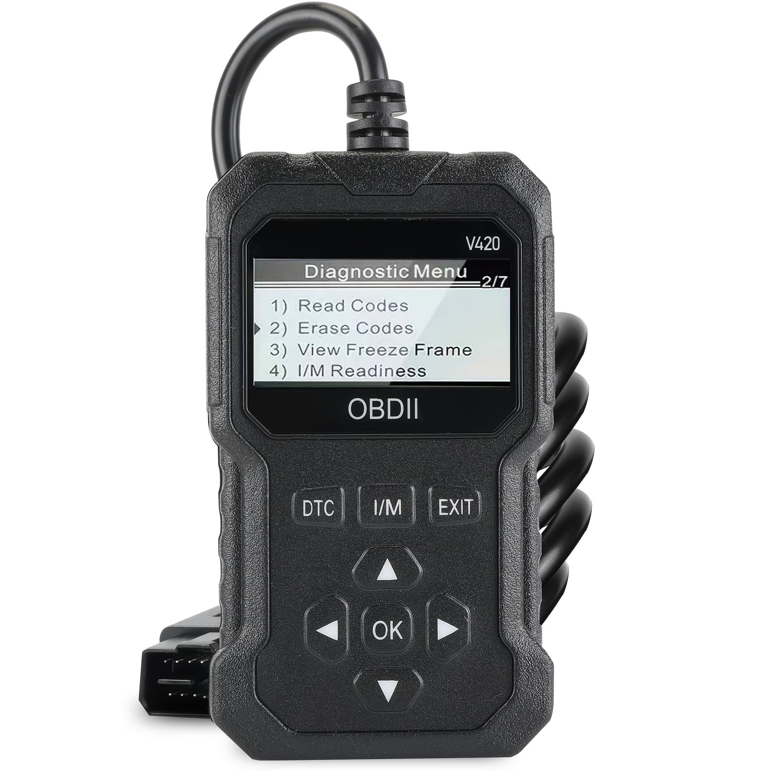 TEMU 2025 Newest Scanner Code Reader Engine Fault Scanner Can Diagnostic Scan Tool, Read And Clear Error Codes For All Obdii/eobd Vehicles After 1996, Without Battery
