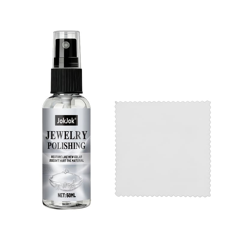 TEMU Jewelry Polishing Spray | Restores On Golden, Silvery, - Ideal For Watches, Earrings, Rings, Necklaces | Lasting Protection And Shiny Effect | Brand: Jokjok