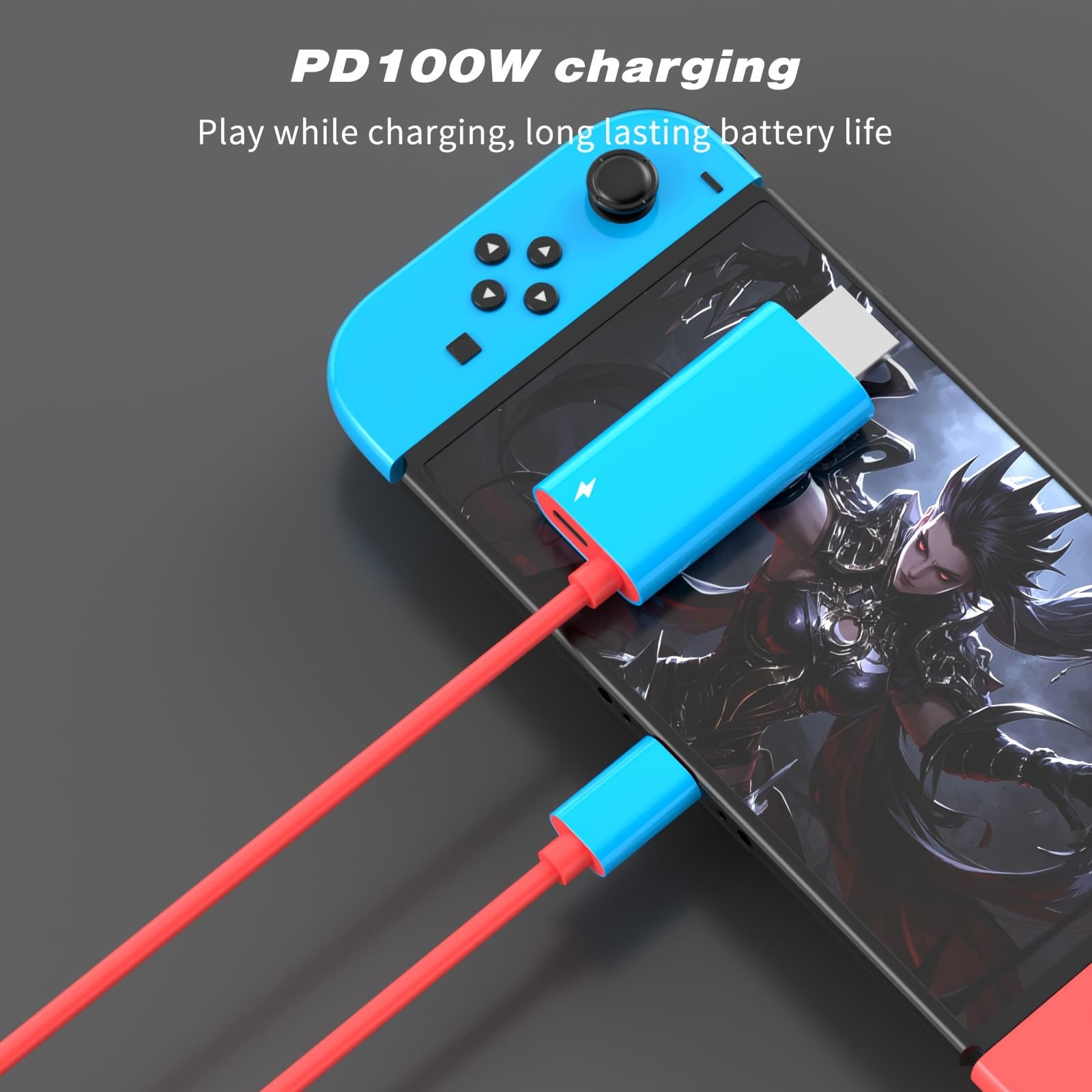 TEMU Portable 4k Hdtv-compatible Cable Switch 1/oled Pd 100w Charging Usb C To Hdtv Adapter For Laptop Tablet Phone