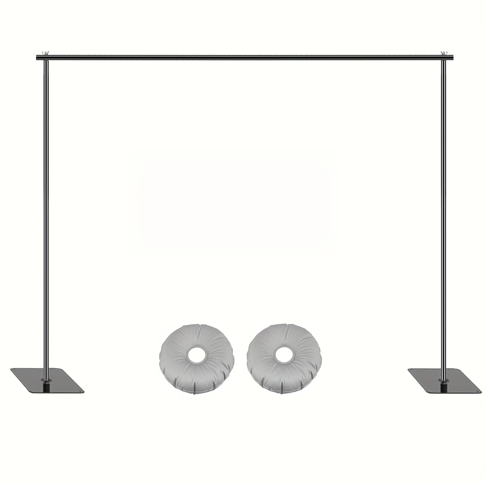 TEMU Christmas 10x6.5ft Adjustable Backdrop Stand - Heavy Duty Metal Background Support System For Photo Studio, Events, Wedding, Birthday Parties